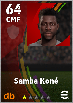 Samba Koné — CMF, OVR 64, MAX 64