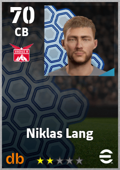 Niklas Lang eFootball player card