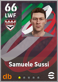 Samuele Sussi eFootball player card