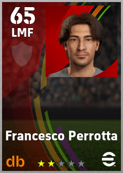 Francesco Perrotta — LMF, OVR 65, MAX 65