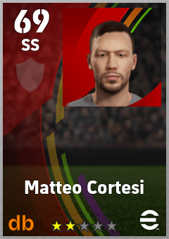 Matteo Cortesi eFootball player card