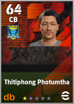 Thitiphong Photumtha — CB, OVR 64, MAX 64