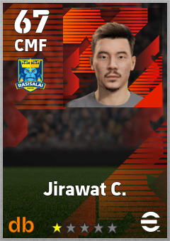 Jirawat C. — CMF, OVR 67, MAX 67
