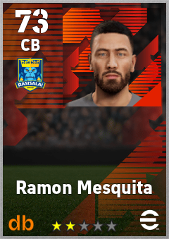 Ramon Mesquita — CB, OVR 73, MAX 73