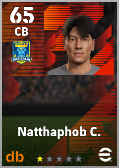 Natthaphob C. — CB, OVR 65, MAX 65