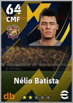 Nélio Batista — CMF, OVR 64, MAX 64