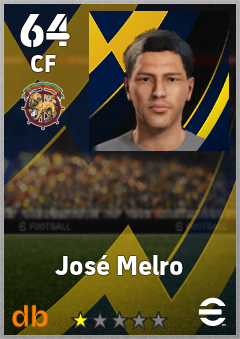 José Melro — CF, OVR 64, MAX 64