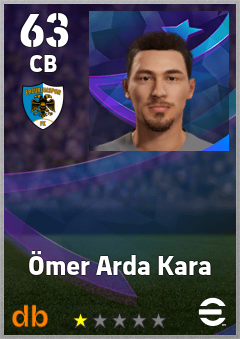 Ömer Arda Kara eFootball player card