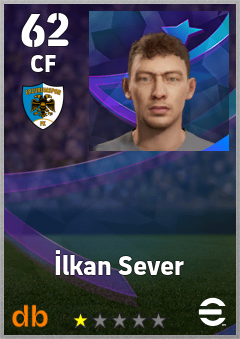 İlkan Sever — CF, OVR 62, MAX 62
