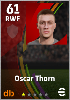 Oscar Thorn eFootball player card