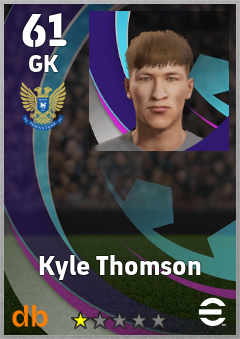 Kyle Thomson eFootball player card