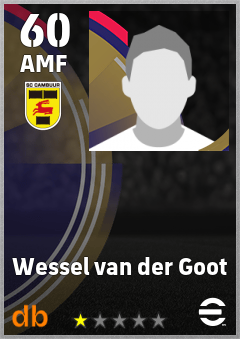Wessel van der Goot — AMF, OVR 60, MAX 60