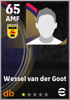 Wessel van der Goot — AMF, OVR 65, MAX 65