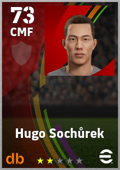 Hugo Sochůrek — CMF, OVR 73, MAX 73