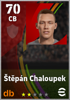 Štěpán Chaloupek eFootball player card