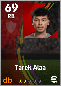 Tarek Alaa — RB, OVR 69, MAX 69