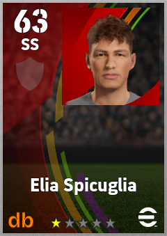 Elia Spicuglia — SS, OVR 63, MAX 63