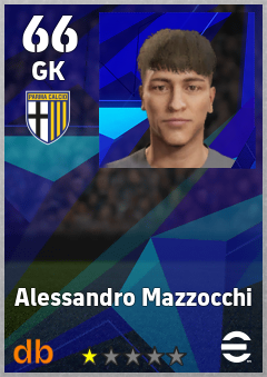 Alessandro Mazzocchi — GK, OVR 66, MAX 66