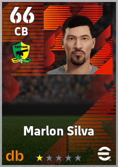 Marlon Silva — CB, OVR 66, MAX 66