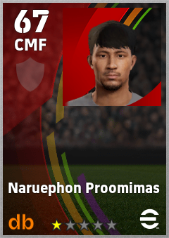 Naruephon Proomimas eFootball player card