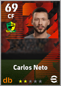 Carlos Neto — CF, OVR 69, MAX 69