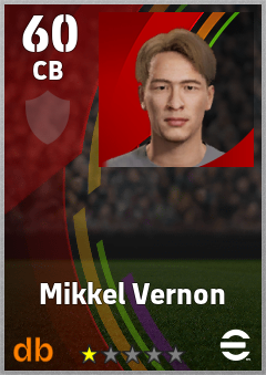 Mikkel Vernon eFootball player card