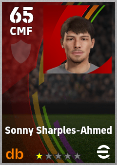 Sonny Sharples-Ahmed eFootball player card
