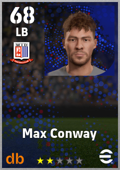 Max Conway — LB, OVR 68, MAX 68