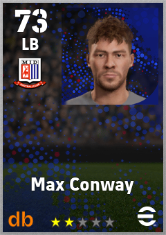 Max Conway — LB, OVR 73, MAX 73