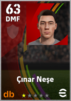 Çınar Neşe — DMF, OVR 63, MAX 63