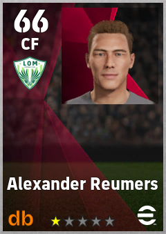 Alexander Reumers eFootball player card