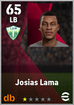 Josias Lama — LB, OVR 65, MAX 65