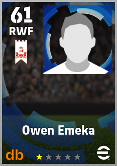 Owen Emeka — RWF, OVR 61, MAX 61