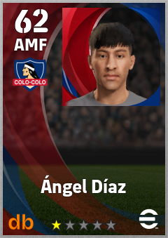 Ángel Díaz — AMF, OVR 62, MAX 62