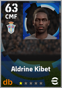 Aldrine Kibet — CMF, OVR 63, MAX 63