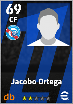 Jacobo Ortega — CF, OVR 69, MAX 69