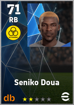 Seniko Doua eFootball player card