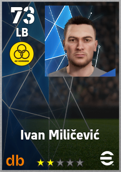 Ivan Miličević eFootball player card