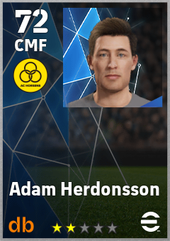 Adam Herdonsson eFootball player card