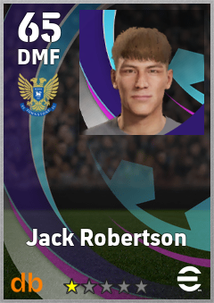 Jack Robertson eFootball player card
