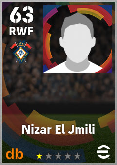 Nizar El Jmili — RWF, OVR 63, MAX 63