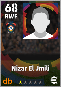 Nizar El Jmili — RWF, OVR 68, MAX 68