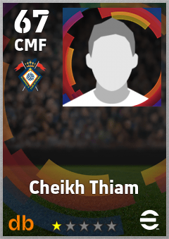 Cheikh Thiam eFootball player card