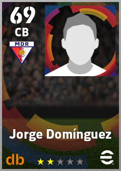 Jorge Domínguez — CB, OVR 69, MAX 69