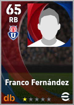 Franco Fernández — RB, OVR 65, MAX 65