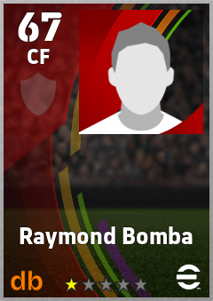 Raymond Bomba — CF, OVR 67, MAX 67