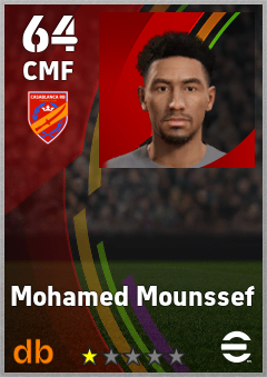 Mohamed Mounssef eFootball player card