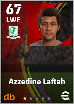 Azzedine Laftah eFootball player card