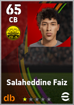 Salaheddine Faiz eFootball player card