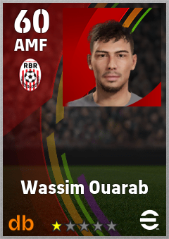 Wassim Ouarab — AMF, OVR 60, MAX 60